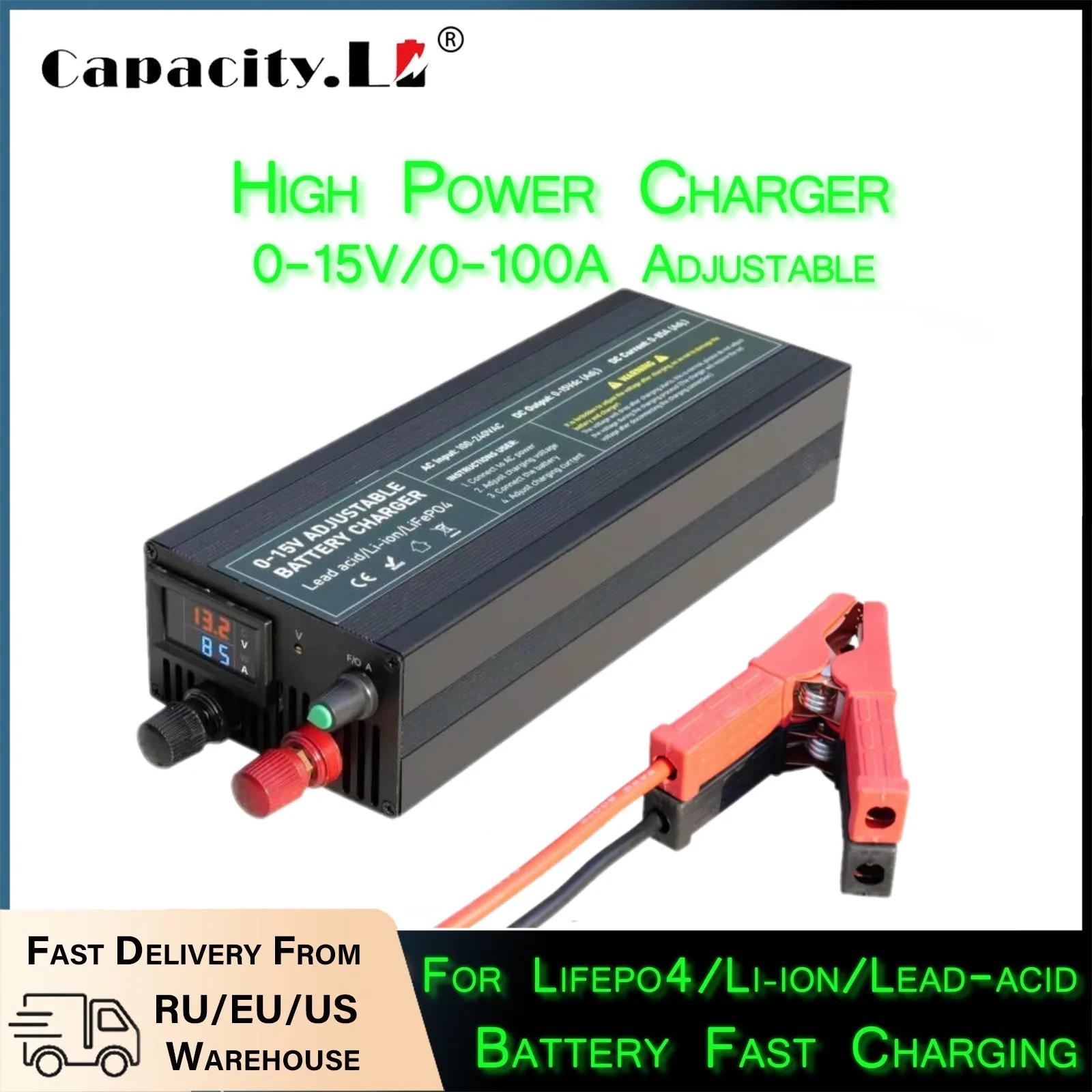 84V 20A Smart Charger - 14.6V Lifepo4 Sạc 60A 85a 12V
