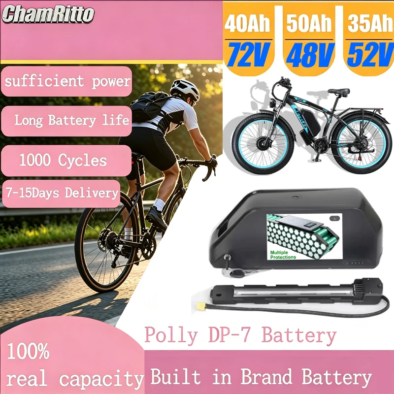 ChampionPolly Ebike 48v50ah Bi - đánh giá và giá 72V 50Ah 21700 Lithium Battery