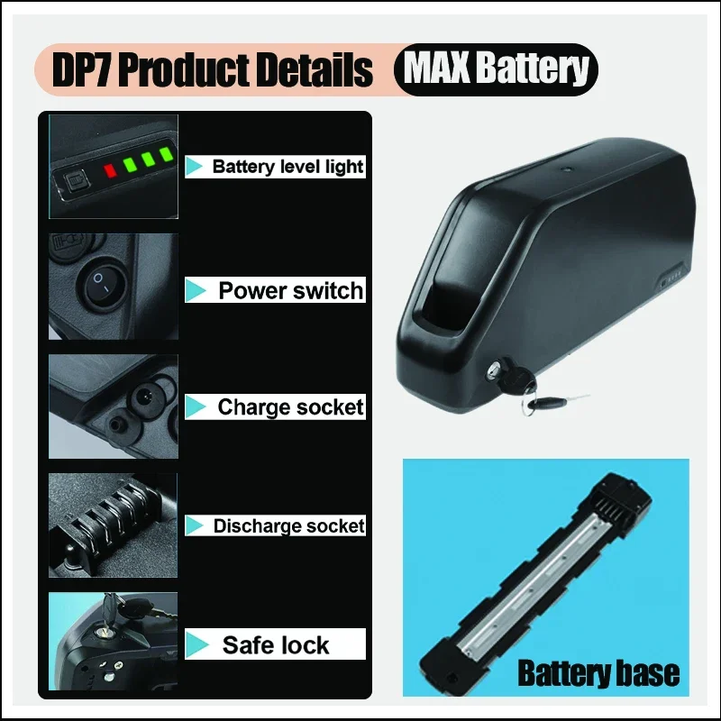 ChampionPolly Ebike 48v50ah Bi - đánh giá và giá 72V 50Ah 21700 Lithium Battery