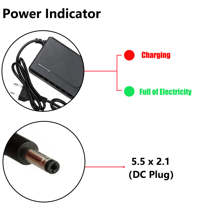 36V 48V 60V 72V Charger 2A 3A  - đánh giá và giá 84V 20A Smart Charger