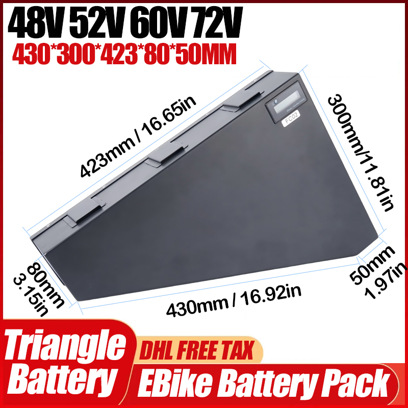 60v72v 3000w Triangle Electric - đánh giá và giá 72V 50Ah 21700 Lithium Battery