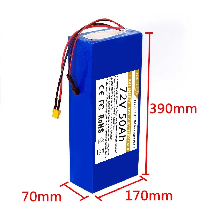 72V 18650 Battery pack 50Ah Hi - đánh giá và giá 60V 50Ah Electric Scooter Battery