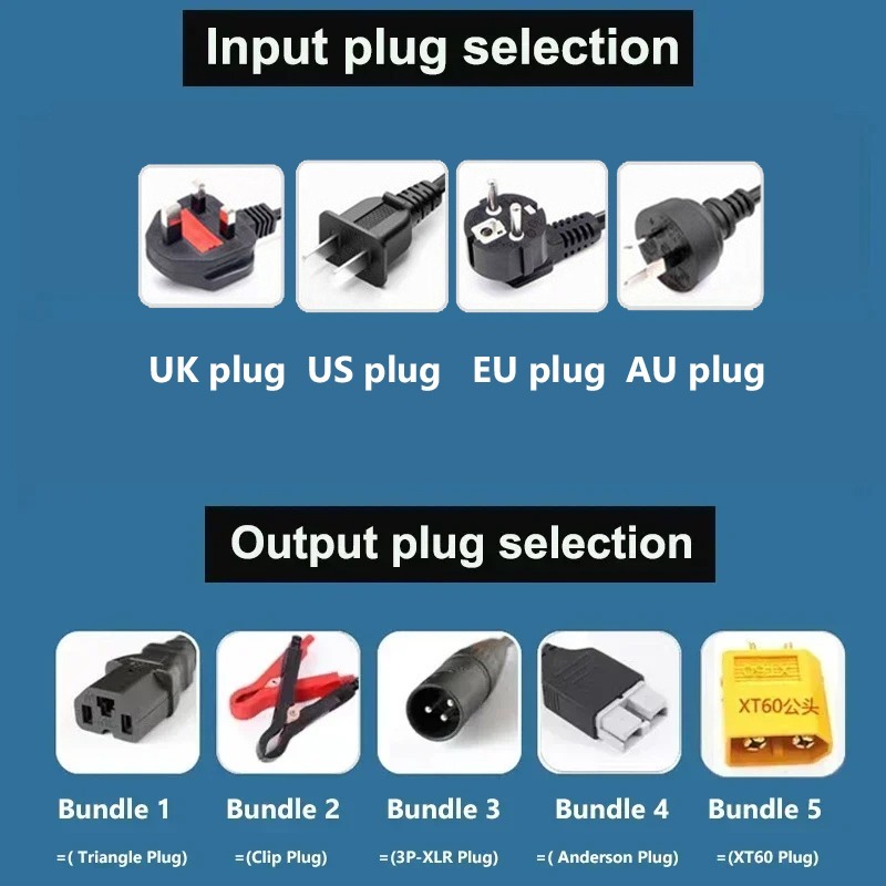 High-power 48V 5A 8A 10A 12A 1 - đánh giá và giá 84V 20A Smart Charger